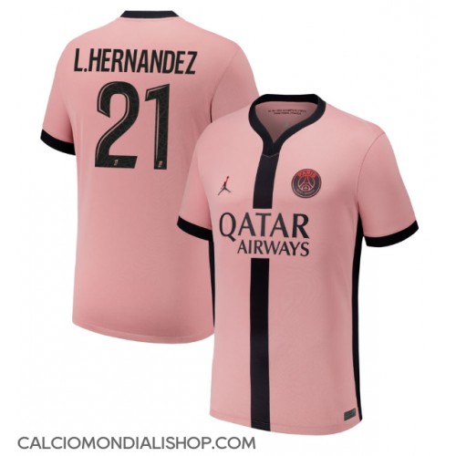 Maglie da calcio Paris Saint-Germain Lucas Hernandez #21 Terza Maglia 2024-25 Manica Corta